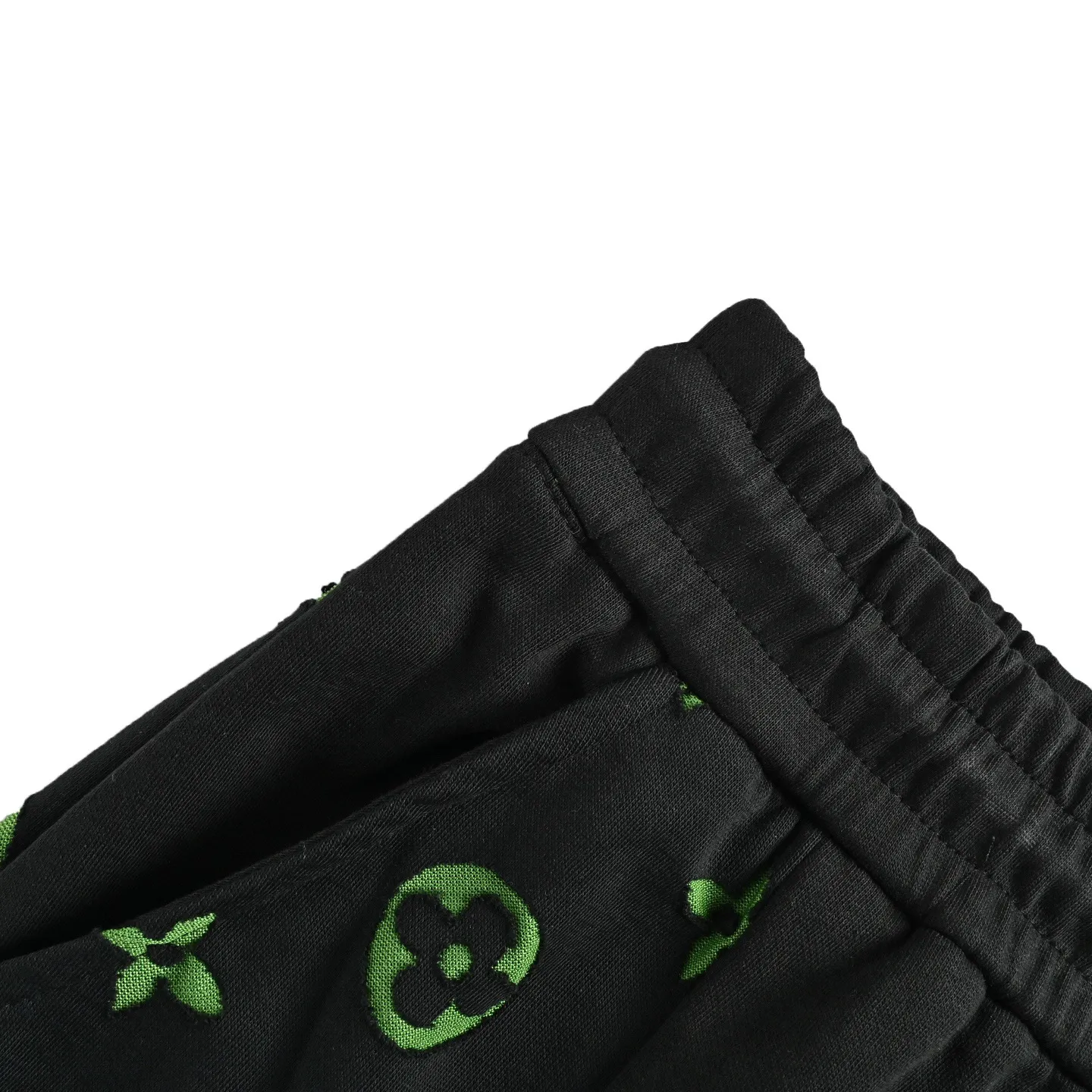 Louis Vuitton/Louis Vuitton presbyopia burnt flower overalls shorts